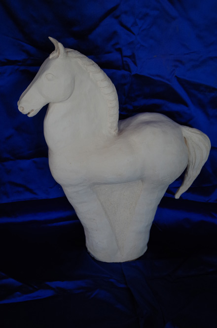 Pferd in Keramik 4  Ceramikus